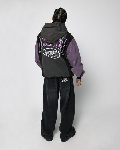 SPLINTER HOODIE - B/Purple