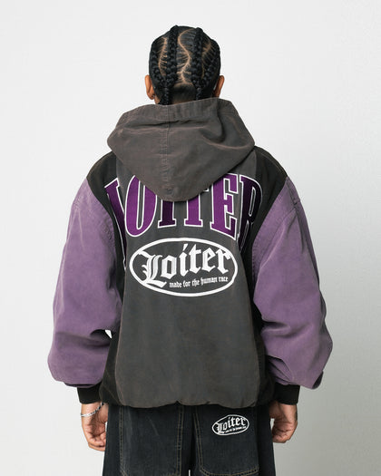 SPLINTER HOODIE - B/Purple