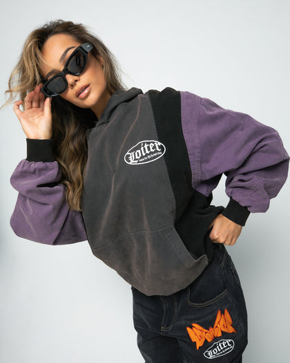 SPLINTER HOODIE - B/Purple