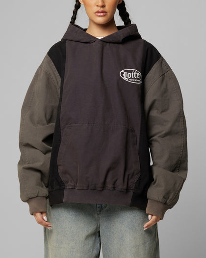 SPLINTER HOODIE - Black/Charcoal