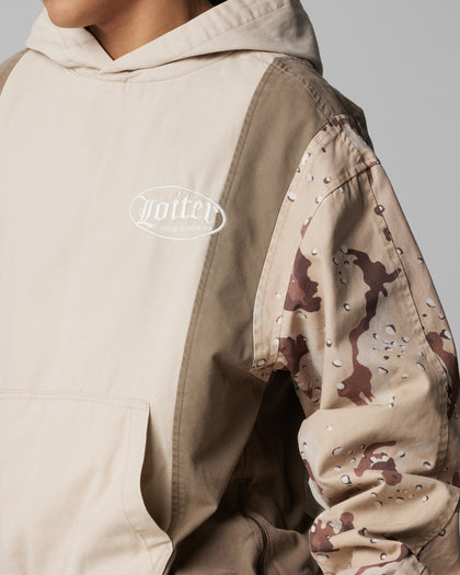 SPLINTER HOODIE - Desert Camo