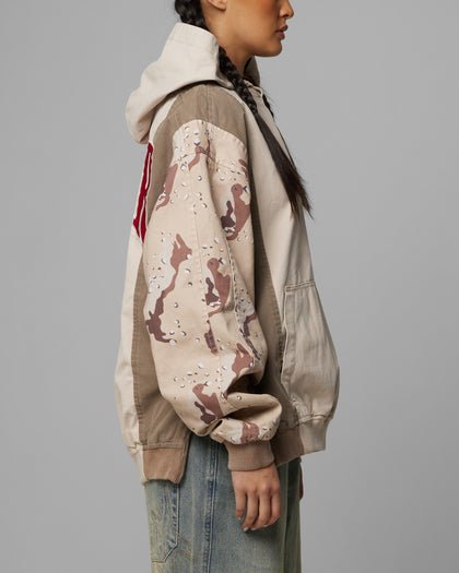 SPLINTER HOODIE - Desert Camo