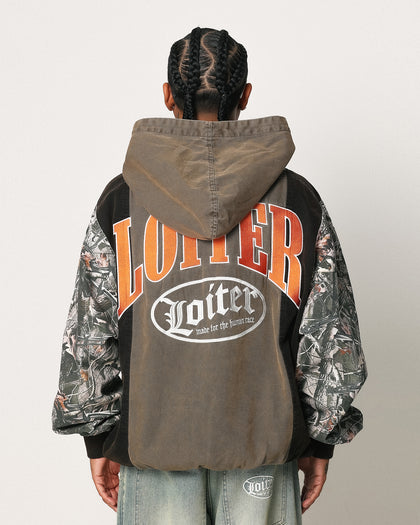 SPLINTER HOODIE - Khaki/Camo