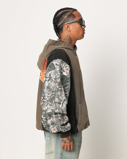 SPLINTER HOODIE - Khaki/Camo