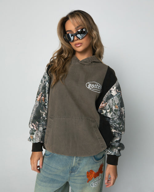 Splinter Hoodie Khaki/Camo