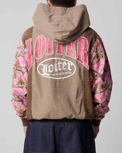 SPLINTER HOODIE - Pink Camo