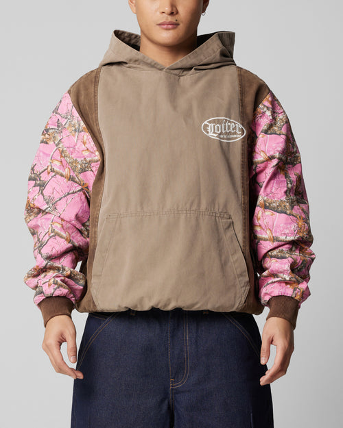 SPLINTER HOODIE - Pink Camo