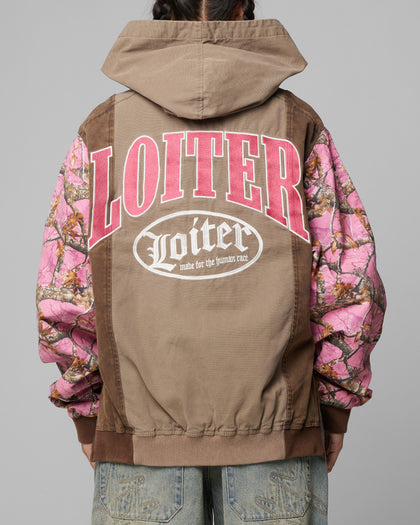 Splinter Hoodie Pink Camo