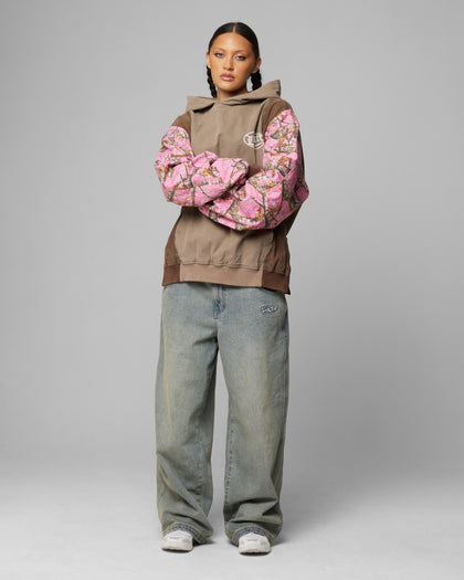 SPLINTER HOODIE - Pink Camo