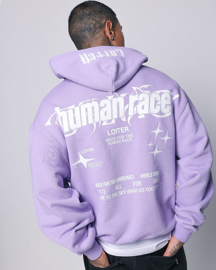 RAVE ZIP HOOD - Lilac