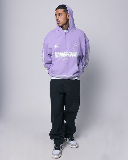 RAVE ZIP HOOD - Lilac