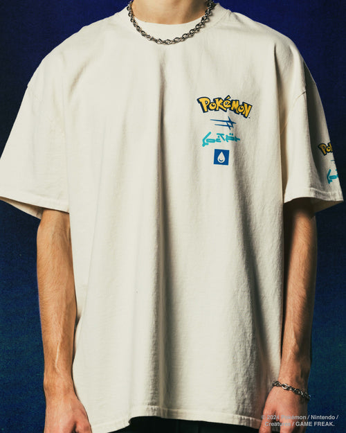 SQUIRTLE HEAVYWEIGHT TEE - Off White