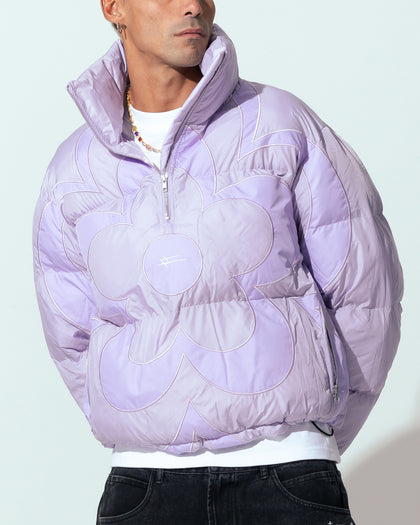 EDEN PUFFER JACKET - Purple