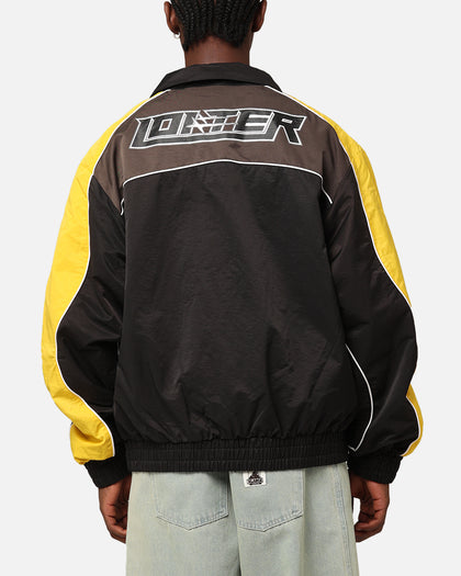 PARADISE TRACK JACKET - Black/Yellow