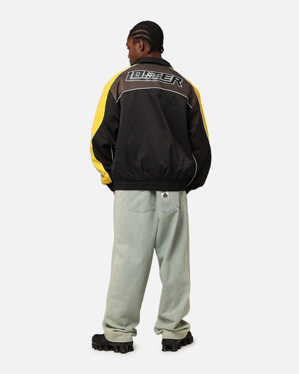 PARADISE TRACK JACKET - Black/Yellow