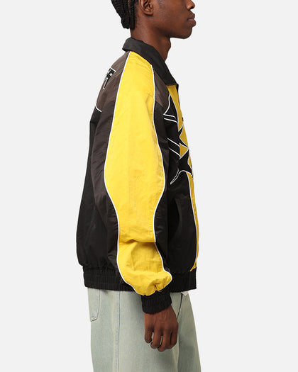 PARADISE TRACK JACKET - Black/Yellow