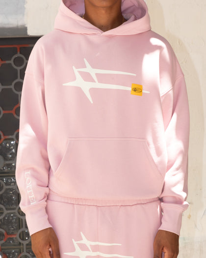 HYBRID PREMIUM HOODIE - Dusty Pink