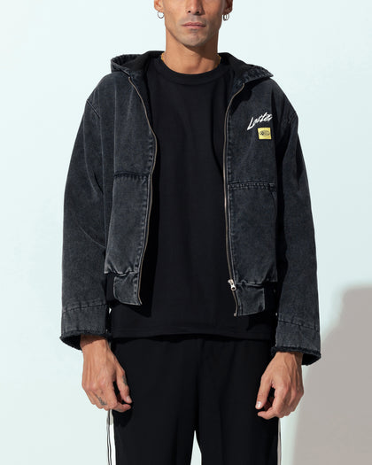 WORKWEAR ZIP JACKET - Vintage Black