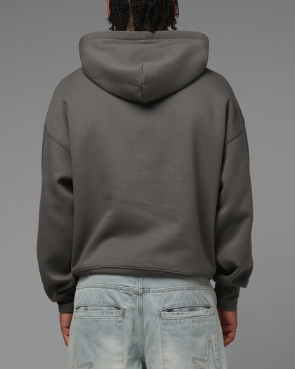 Atlantic Rhinestone Hoodie Charcoal