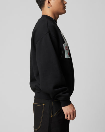 RIOT CREWNECK - Black