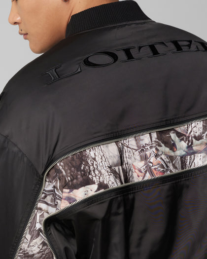 HUNTER REVERSIBLE JACKET - Black/Pink