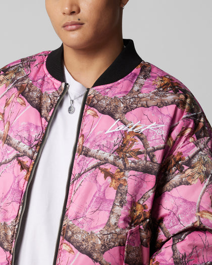 HUNTER REVERSIBLE JACKET - Black/Pink