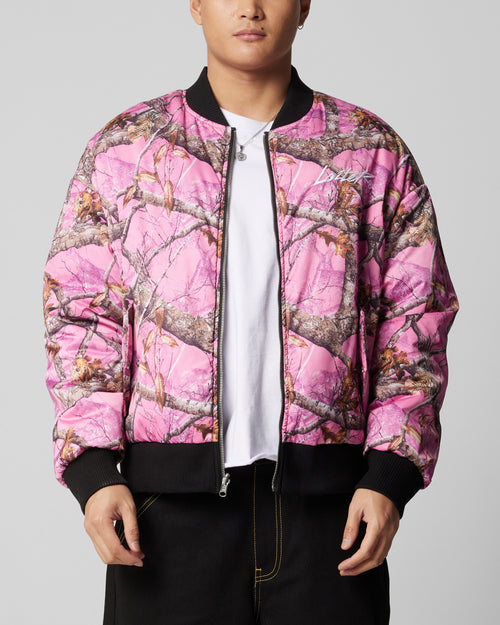 HUNTER REVERSIBLE JACKET - Black/Pink