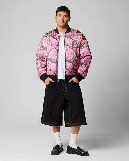 HUNTER REVERSIBLE JACKET - Black/Pink