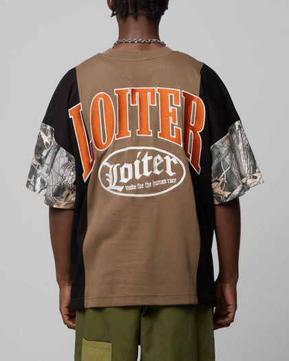 SPLINTER TEE - Woodland Camo