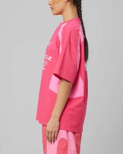 SUBCULTURE PANEL TEE - Pink