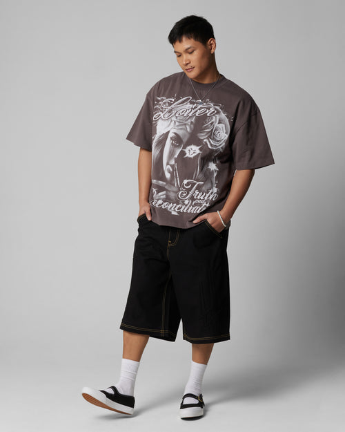 TRUTH AND RECONCILIATION TEE - Charcoal