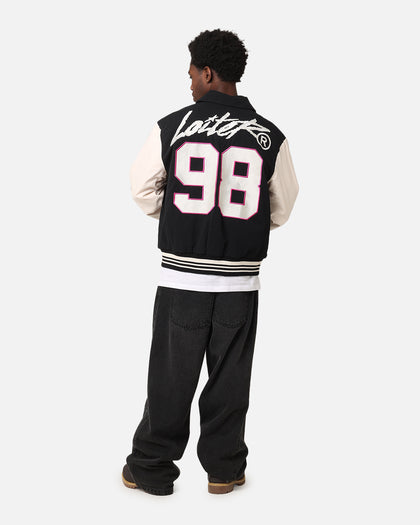 VICE CITY VARSITY JACKET - Black