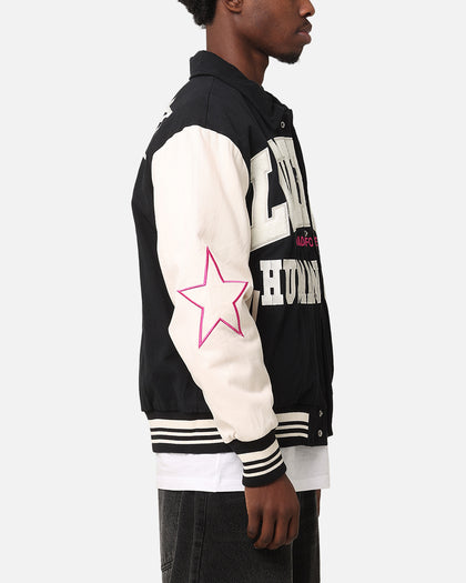 VICE CITY VARSITY JACKET - Black