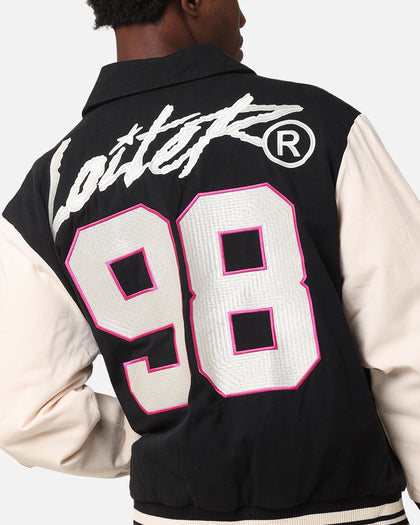 VICE CITY VARSITY JACKET - Black