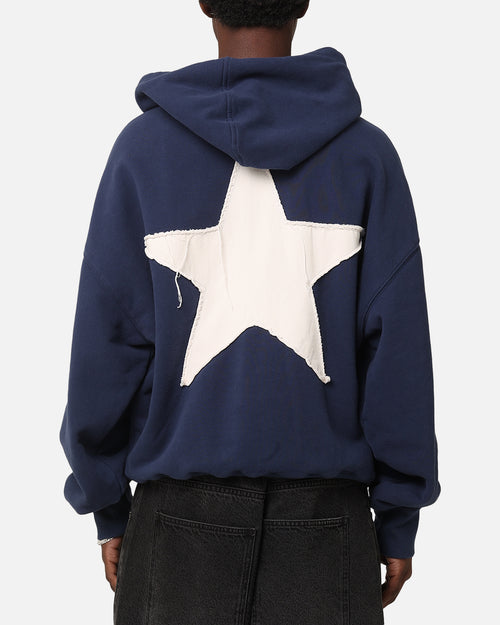 COLLEGE DROPOUT HOODIE - Navy