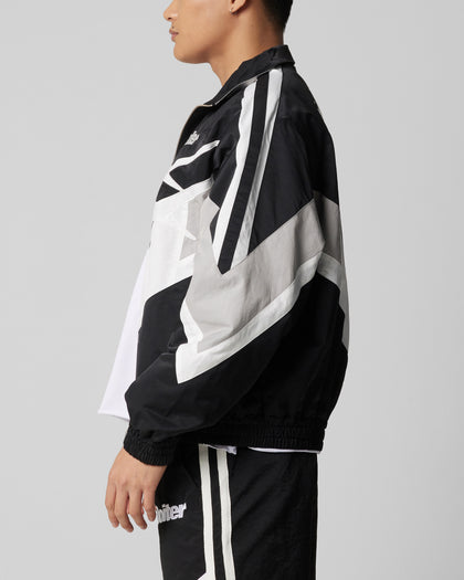 HYBRID TRACK JACKET - Black/Grey