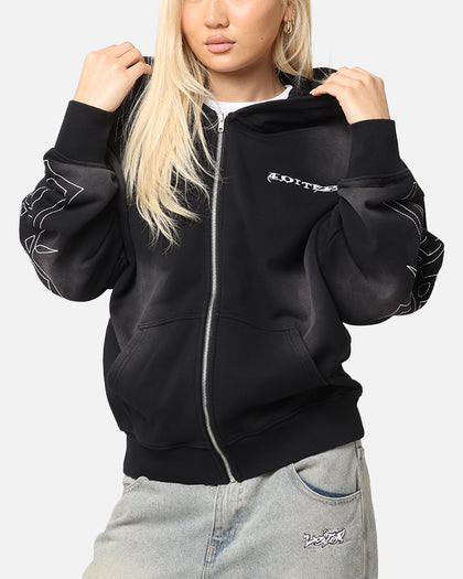 Atmosphere Full Zip Hoodie Vintage Black