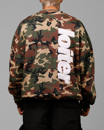 FREEWAY CREWNECK - Woodland Camo