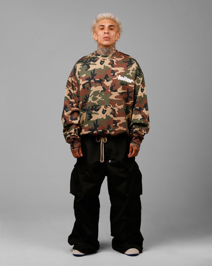 FREEWAY CREWNECK - Woodland Camo