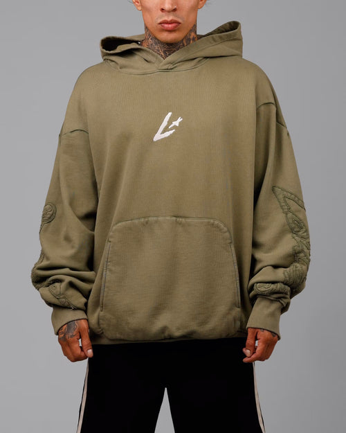 Dune Hoodie Khaki Green