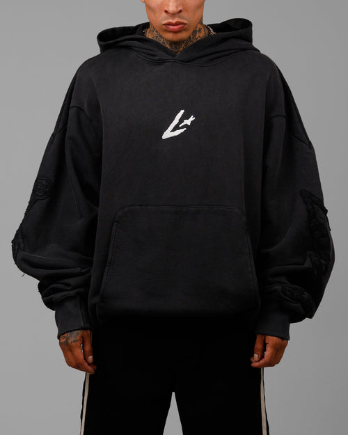 DUNE HOODIE - Washed Black