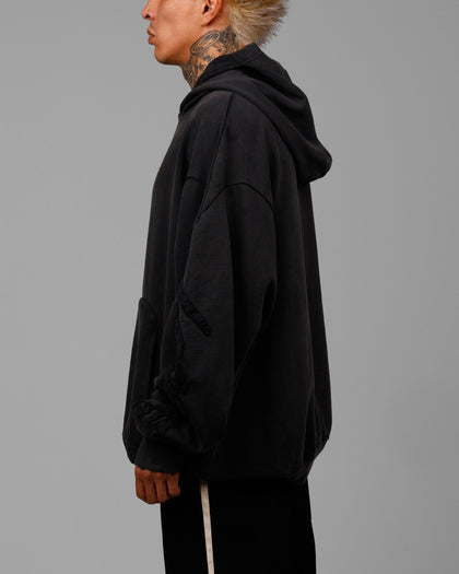 DUNE HOODIE - Washed Black