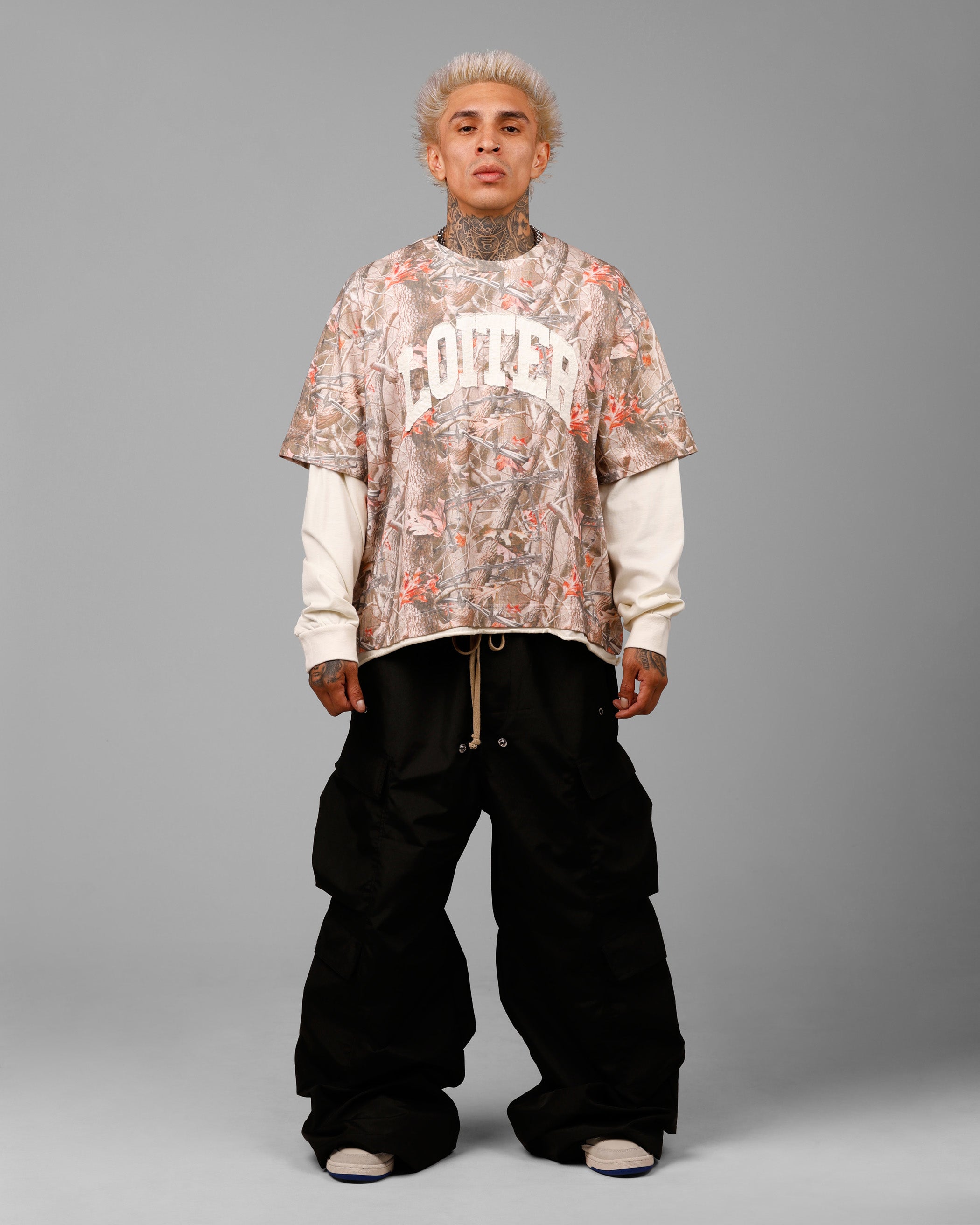 Impact Long Sleeve T-Shirt Washed Real Tree Camo | Loiter