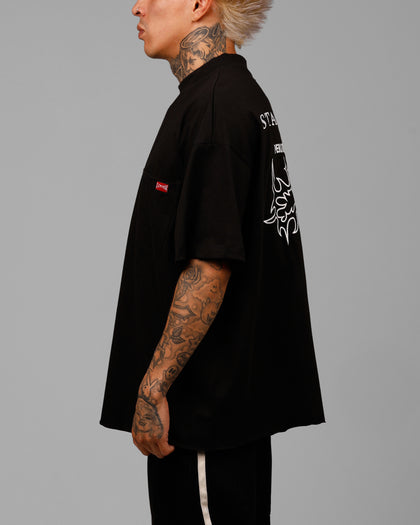 STAR CHILD POCKET TEE - Black