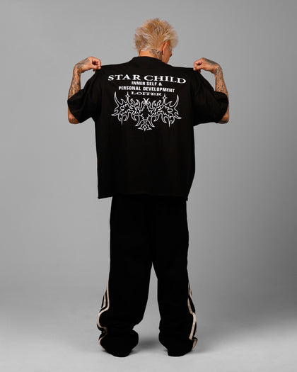 STAR CHILD POCKET TEE - Black