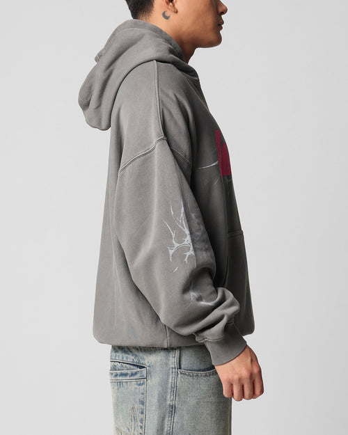 NEO HOODIE - Washed Charcoal