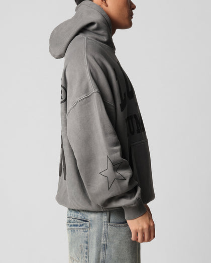 TRAINING DAY HOODIE - Washed Charcoal