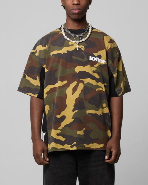 STAR CHILD TEE - Woodland Camo