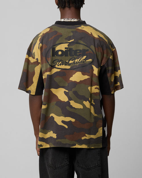 STAR CHILD TEE - Woodland Camo