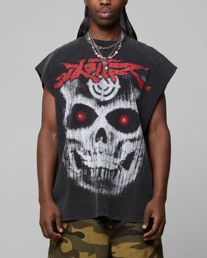 Ski Mask Muscle T-Shirt Vintage Black